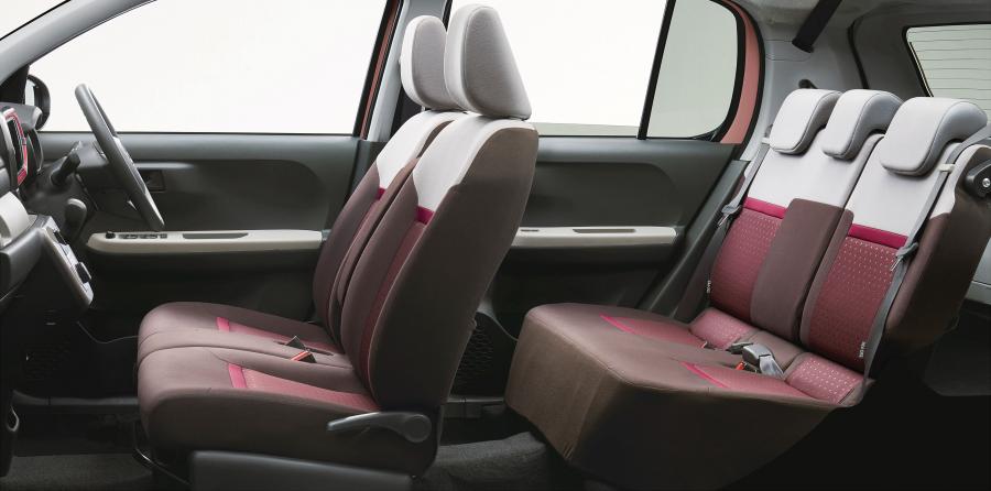 Интерьер Daihatsu Boon Style 2018 года  (фото 7 из 9)